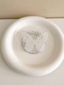 1 Soporte magnético para teléfono con mariposa de encaje, fresco, simple y lindo, extensible y fácil de transportar, soporte de escritorio de alta gama - Multicolor - Ver 10