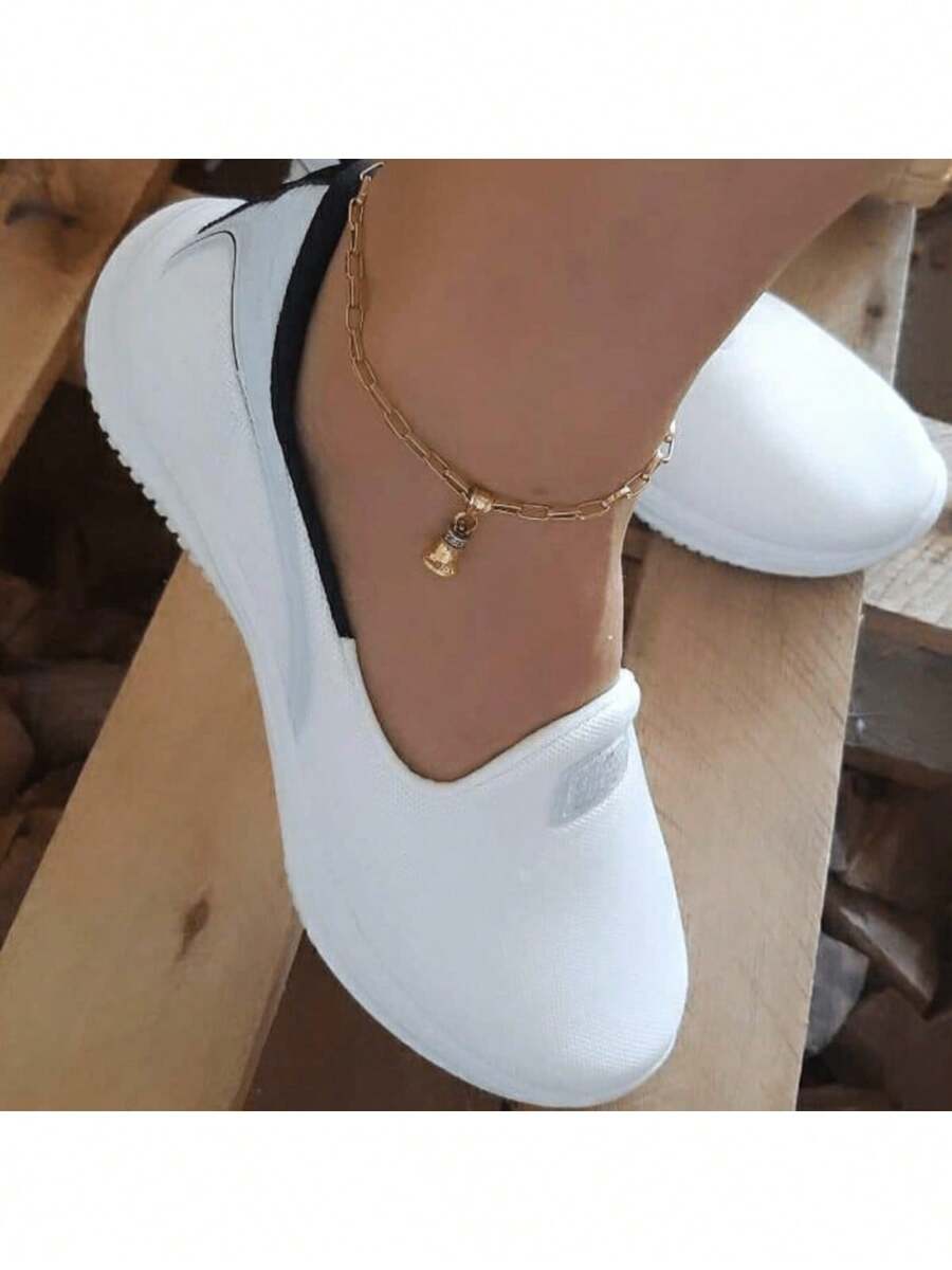 Women's Athletic Shoes For Gym/Gym - Soft And Comfortable - White - View 1