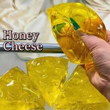 蜂蜜奶酪捏捏乐玩具 - 捏捏乐玩具 - 慢回弹 - 可变形 - 解压玩具 - 捏捏乐 - 缓解压力 - 生日礼物 - 节日礼物 - 礼物 - 彩色 - 查看 5