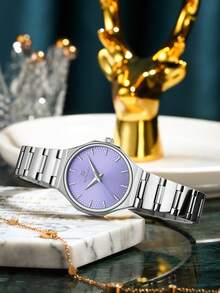 REWARD Women's Quartz Watch, Luxury & Fashion, Stainless Steel Strap, Waterproof, With Watch Box, Elegant & Versatile, Suitable For Business & Casual, Retro Rectangular Watch - Gold - View 10