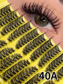 180/160 cặp mi giả D-Curl tự làm, mi giả dạng chùm 40D-100D, độ cong D-Curl 0.07mm, mi nối tự nhiên hỗn hợp 8-16mm, mi giả dạng chùm siêu dày, mi giả uốn cong từng sợi, mi mảnh, mi mọc như hoạt hình, phù hợp cho người mới bắt đầu sử dụng tại nhà. 180 cặp mi giả siêu dày, 180 cặp mi giả dung lượng lớn, mi giả dạng chùm, mi giả từng sợi. - DD - Xem 2