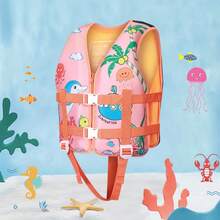 Chaleco salvavidas para niños Chaleco de natación al aire libre de alta flotabilidad para playa y rafting PZAS - 3 - Ver 5