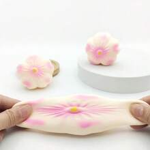 1个樱花造型挤压玩具 - 解压玩具 - 软萌玩具 - 捏捏乐玩具 - 指尖玩具 - 史迪奇玩具 - 旅行玩具 - 课堂指尖玩具 - 迷你洗澡玩具 - 圣诞文具减压球,生日礼物,完美礼物,礼品,玩具,游戏,复活节礼物,圣诞节礼物,万圣节礼物,平安夜礼物 - 彩色 - 查看 9