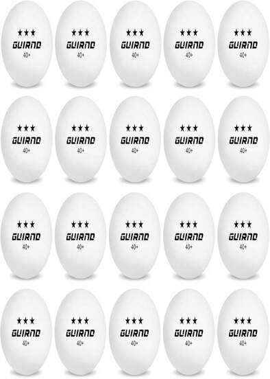 Guirnd 20 Pack Ping Pong Balls, 3 Star Table Tennis Balls, 40+ Pong Ball Competition And Recreational Play, Abs Ping Pong Ball, Games, DIY