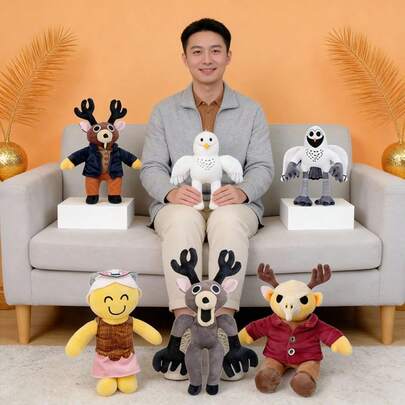 99 Nights Kids Soft Plush Toy - Cozy Stuffed Doll For Sofa & Bed Play | 99Nights Horror Game Peripheral, Ideal For Kids Room Decor & Game Fans Gift