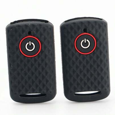 适用于 X-Max 250、X-Max 125、309、300、400（2020、2021 款）、AEROX、NVX155、QBIX、JAUNS 的升级版高级保护钥匙套，钥匙壳配件，带钥匙扣