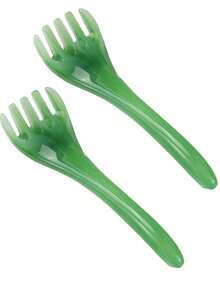 Plastic Scalp Massager, Scraping Massage Tool For Back, Head Scratcher, Portable Handheld SPA Head Massager, Deep Relaxation, Back To School Supplies - Multicolor - View 14