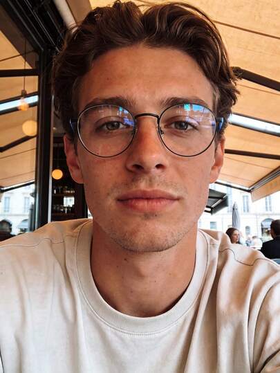 Lunettes à monture métallique ronde, lunettes de mode classique unisexe sans correction, idéales pour regarder la télévision et les tenues quotidiennes