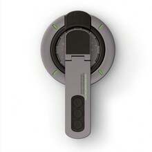 1pc Dual-Sided Magnetic Phone Holder, Foldable Rotating Tablet Desktop Stand, Phone Grip Holder, 360 Degree Rotatable Desk Mount, Portable Adhesive Back - Multicolor - View 11