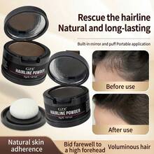 GZE 发际线粉棒，头发填充海绵笔，用于遮盖白发根部，增加头发浓密度，遮盖稀疏头发，具有强大的遮盖力，与发根无缝融合，打造完美发际线。 - 彩色 - 查看 6