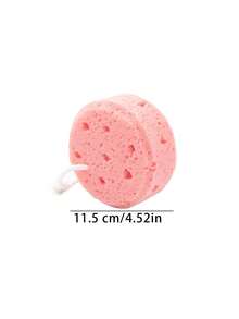 1pc Exfoliating Sponge, Round Cartoon Bath Ball, Bath Cleaning Sponge - Multicolor - View 14