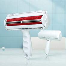 1pc Upgraded Static Cling Pet Hair Remover, Suitable For Cats And Dogs, Removes Loose Pet Hair, With Rolling Ball Brush, Pet Grooming Brush - Multicolor - View 14