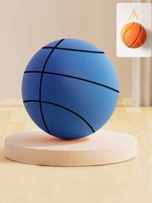 一套室内静音篮球(3#/5#/7#),含篮球架,两种包装可选,附赠一个网袋 - 圣诞礼物,多种颜色可选,带凹点静音泡沫球,适合安静运球和室内训练,专业PU泡沫材质 - 触感逼真,弹力强劲,室内静音篮球 - 运球安静无声 - 彩色 - 查看 15
