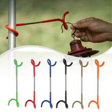 1pc Large Capacity Portable Tent Storage Bag - With Pocket & Zipper Closure, Suitable For Camping, Hiking, Tent Storage, Outdoor Accessory - A - View 2