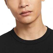 Nike HYVERSE Dri-FIT 休閒吸濕速乾柔軟百搭短袖T卹 男款 黑 - 黑色 - 查看 6