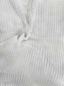 New Arrival Summer Casual Hollow Out Knit Vest Sleeveless Top For Women - White - View 4