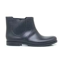 Women's Waterproof Rain Boots, New Release 2026, PVC, Sports, No Outdoor Boots - màu đen - Xem 2