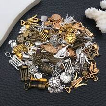 20/100pcs Alloy Wine Charms Champagne Cocktail Goblet Charms Wine Alcohol Charms For Jewelry Making Bracelets - One Size - View 10
