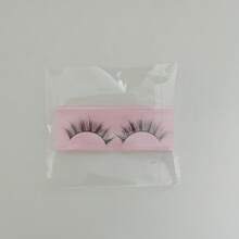 Cartoon Style Natural Cat Eye False Eyelashes, Thick Crossed Mink False Eyelashes, Anime False Eyelashes, Lengthening Makeup Tools For Party & Travel (MSC14) Strip Eyelashes, Eyelashes, False Eyelashes - Black - View 8