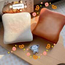 1个 - 2026新款超柔软Q弹巨型波霸奶茶吐司慢回弹减压玩具，逼真波霸奶茶吐司质感，创意甜点感官礼物 - 节日礼物，创意惊喜，完美礼物 - 彩色 - 查看 5