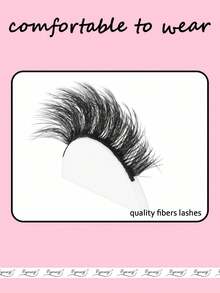 新款14对假睫毛，纤细轻盈，自然逼真，打造猫眼妆效，貂毛绒绒，狐狸眼造型，条状假睫毛，尺寸6-18毫米 - 濃密款 - 查看 6