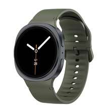 原装硅胶表带，兼容三星 Galaxy Watch 8 44mm/40mm 运动表带，也适用于 Galaxy Watch 8 经典款 46mm 表带 - 22mm - 查看 19