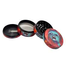 Sad Dolphin 4-Layer Metal Grinder-50mm/2inch - Multicolor - View 4