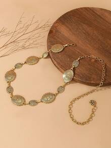 Retro Retro Style Women Waist Chain - Gold - View 15