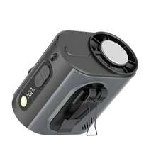 1pc Portable Air Conditioner Fan 2-In-1 Neckband & Desk Fan - 2026 New High-Speed Personal Cooler With LED Display, 3600mAh Rechargeable Battery, Hands Free Wearable For Camping, Travel, Night Work - Multicolor - View 12