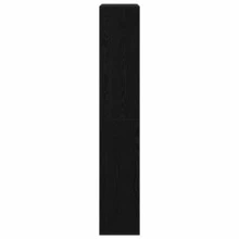 vidaXL Bücherregal 2 pcs Schwarz Eichen-Optik 100 x 33 x 93.75 cm - Schwarz - Übersicht 7
