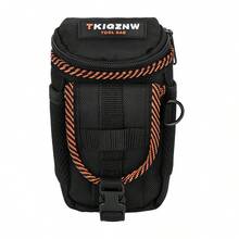 TKIGZNW Tool Belt Pouch, Suitable For Men, Perfect For DIY Enthusiasts And Craftsmen - Black - View 1