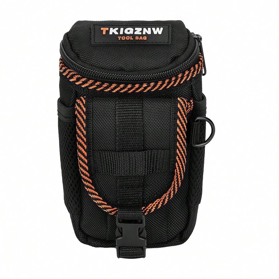 TKIGZNW Tool Belt Pouch, Suitable For Men, Perfect For DIY Enthusiasts And Craftsmen - Black - View 1