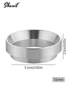 shoxil 1pc Coffee With Powder Ring,Espresso Machine Powder Ring, 51/58mm, Magnetic, Fly-Proof Powder, Coffee Accessories - Powder Ring - View 14