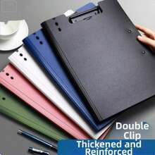 2pcs Secretary Clip, Student Writing Board, Storage Book Clip, Foam Board - A4 - View 8