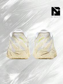 Nike Ja 3 Sound Check – Men's Lifestyle Sneakers – Shoes For Man-Vintage-Autumn & Winter-Inspired Running Shoes, Shock-Absorbing Comfort, Gym To Streetwear Casual Wear - Prefect Thanks Giving Day & Chrismas Gift- HF2794 101 - White/Black/Coconut Milk - 查看 4