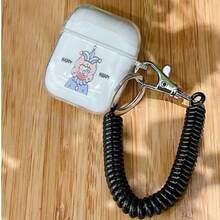 Happy Clown Cartoon Graffiti Style Protective Case Compatible With Apple , Anti-Scratch And Anti-Drop Cover - Clear - View 3