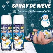 Spray de nieve artificial 45 g, lata aerosol decorativa para eventos y decoraciones - 1PC - Ver 2