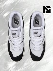 New Balance 550 White Black Rain Cloud (GS) – Big Kids Lifestyle Sneakers – Shoes For Youth/Women-Vintage-Spring & Summer-Inspired Running Shoes, Shock-Absorbing Comfort, Gym To Streetwear Casual Wear-Easter Gift– GSB550CA - White/Black/Rain Cloud - 查看 3