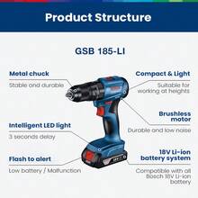 bosch Electric Drills - Multicolor - View 8