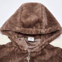 Puma Unisex CNY Jacket Faux Fur Coat 63608190 - Brown - View 4