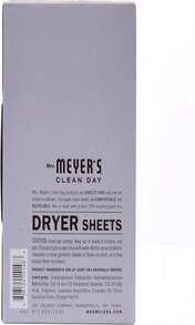 MRS. MEYER'S CLEAN DAY Dryer Sheets, Lavender, 80 Ct (Pack Of 12) - MàuF - Xem 3