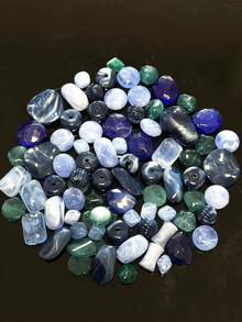 亚克力木珠混合散珠饰品材料，珠形珠子，手工DIY耳环、项链、手链、手机链珠子材料 - 彩色 - 查看 9