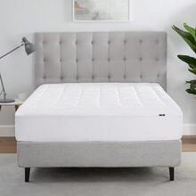 18-21 Inch Extra Deep Quilted Waterproof Mattress Pad, Providing 5-Star Hotel Level Comfort - Creamy White - View 3