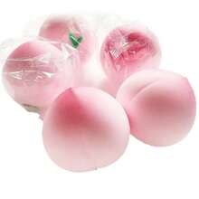 创意减压逼真桃子挤压玩具，慢回弹减压小工具 - 彩色 - 查看 2