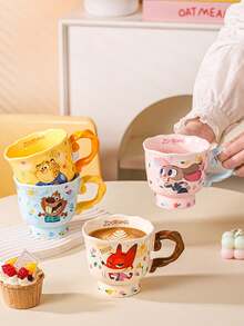 Disney Judy Hopps  Official Mug - High Quality Home Twisted Cup, Women/Couples Gift, Birthday Present - Multicolor - View 7