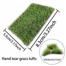 Micro Flower Cluster Static Model Military Scene Railway HO/N Scale Train Layout Building Model Materials - As Photo - View 32