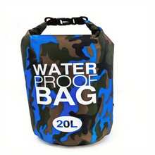 Camouflage Waterproof Dry Bag, High Quality Floating Dry Backpack 1.32 Gallon/2.64 Gallon/3.96 Gallon/5.28 Gallon/7.93 Gallon, Roll Top Bag Keeps Gear Dry, Suitable For Kayaking, Rafting, Sailing, Swimming, Camping, Hiking, Beach, Fishing - Multicolor - View 4