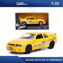 Simba Universal 1:32 Scale "Fast & Furious" Diecast Metal Car Model, Realistic Movable Wheels, Openable Doors, Rubber Tires, Adult Collectible, Collector's Gift - Multicolor - View 15