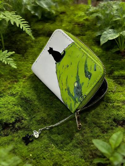 Minimalist Coin Pocket Zipper Small Women's Wallet, Ultra-Thin And Lightweight, Multi-Layer Design, Convenient To Carry, Suitable For Storing ID, Cash And Credit Cards. Ideal For Modern Women's Daily Use, Whether For Fashion Occasions, Business Activities, Anniversaries, Valentine's Day Or Birthday Gifts. The Multi-Color Wallet Is Also Suitable As A Gift For Teachers To Give To Girlfriends Or Any Occasion For Women.