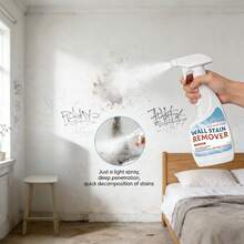 JAYSUING 500毫升大容量墙面去污剂，家用清洁剂，适用于墙面污垢、水渍，可用于浴室、卧室、客厅、厨房墙面清洁。 - 液體 - 查看 4